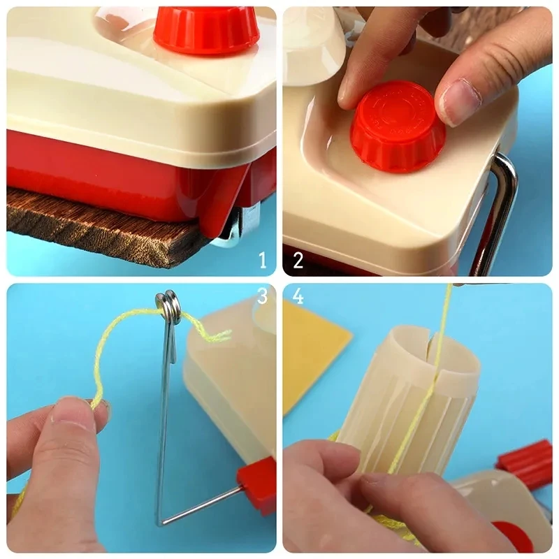 Household Manual Fiber Wool String Ball Thread Cable Winder Machine DIY Sewing Craft Tools Hand Operated Yarn Winder