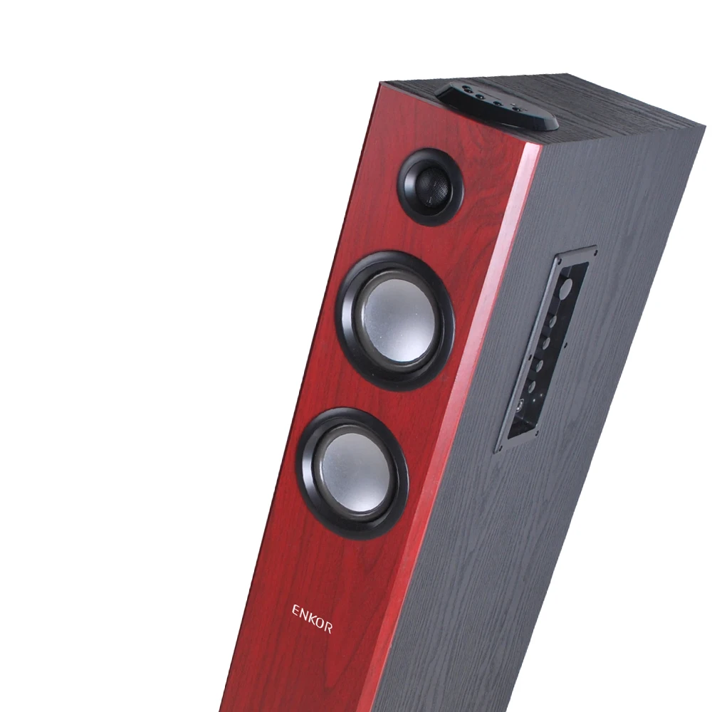 output power 100Wx2 LED/BT/USB/SD/FM and Optical in/Coaxial in/ARC for standing speakers