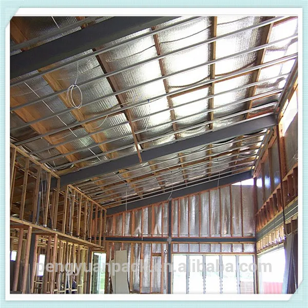 Reflective aluminum foil air bubble aluminum insulation for thermal insulation material