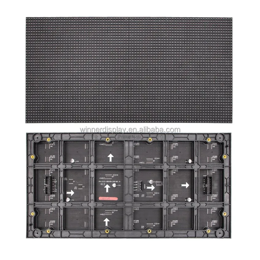 Китай P4 Крытый светодиодный дисплей модуль 320x160 мм Крытый полноцветный СВЕТОДИОДНЫЙ рекламный дисплей модуль P4 Крытый светодиодный дисплей Панель