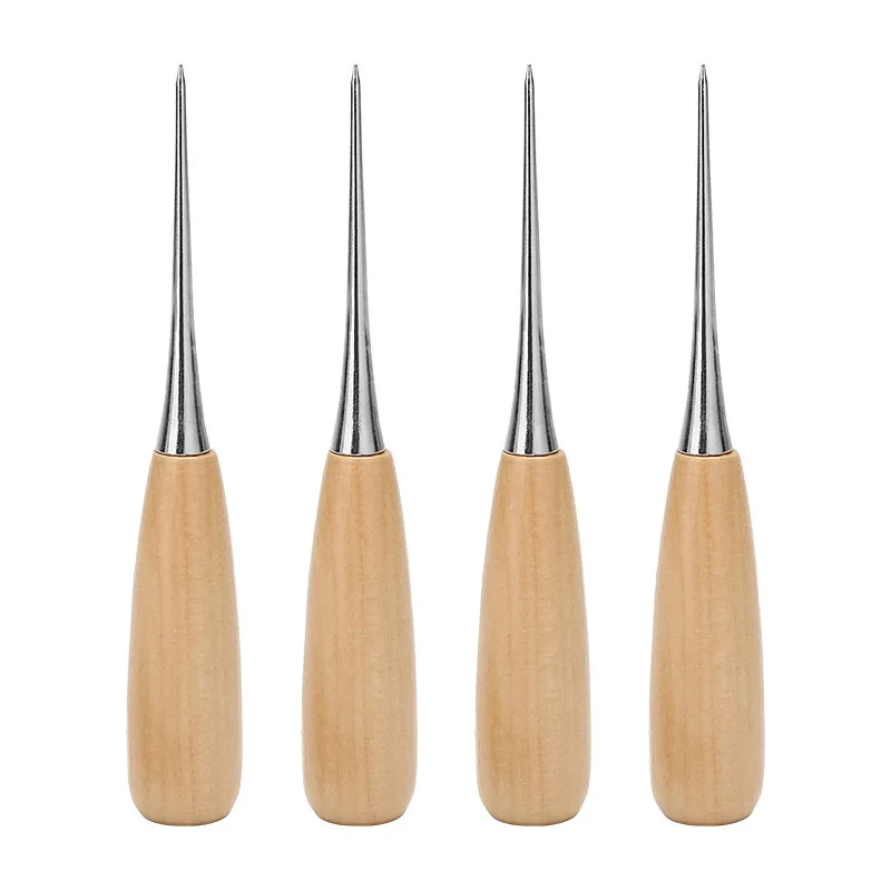 Leather Sewing Shoes Repair Tool Awl Hand Stitching Taper Leathercraft Needle Tool Kit Leather Craft Sewing