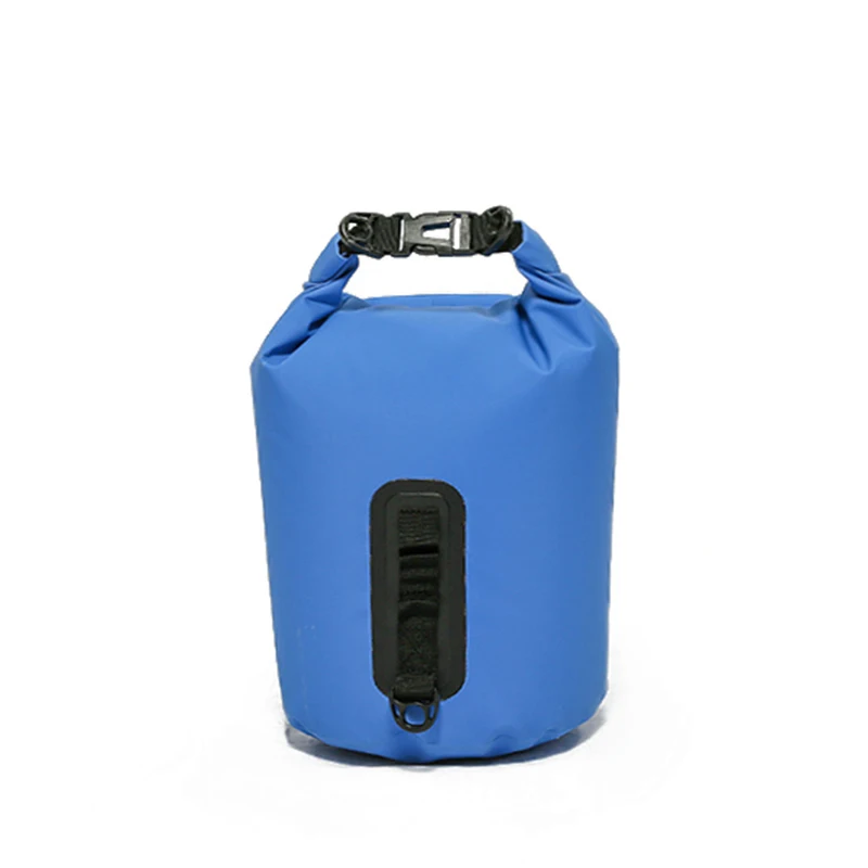 Factory Directly Supply Simple 500D PVC Tarpaulin Roll Top  Waterproof Dry Bag Backpack Ocean Pack