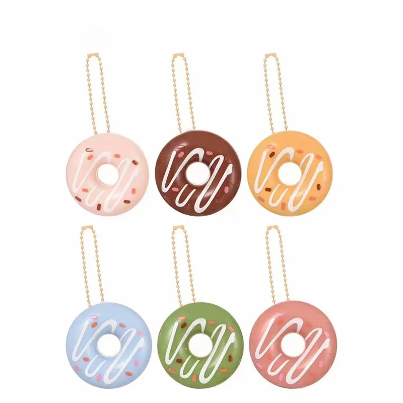 24 Pieces/Box Donut Lip Balm 6 Color High Quality Cute doughnut Lip Gloss Super Long Lasting Lipstick Beauty Cosmetic Set