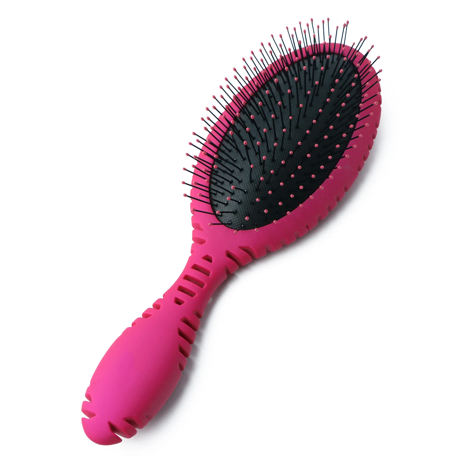 New Design Rose Color Detangling & Massage Comb Hair Styling and Hair Care Tool Hair brush for Home/Travel Use