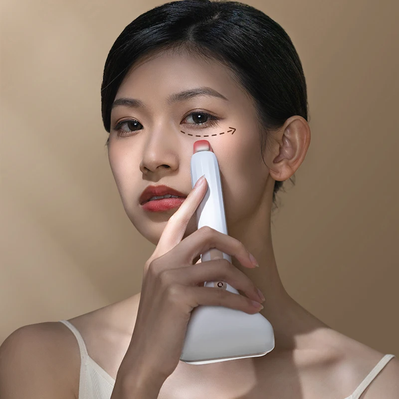 Techlove Handle Design Handle Easy Scraping Massager 3in1 Jade Quartz Roller Red Light Bodi Guasha Facial Bar Set Skin Care Tool
