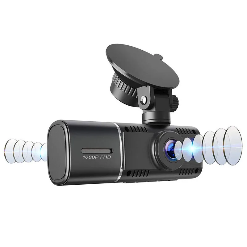 Hot selling Full HD 1.5-inch Mini 1080p Car DVR Dashcam 360 Rotating Lens Camera Recorder Android USB Interface