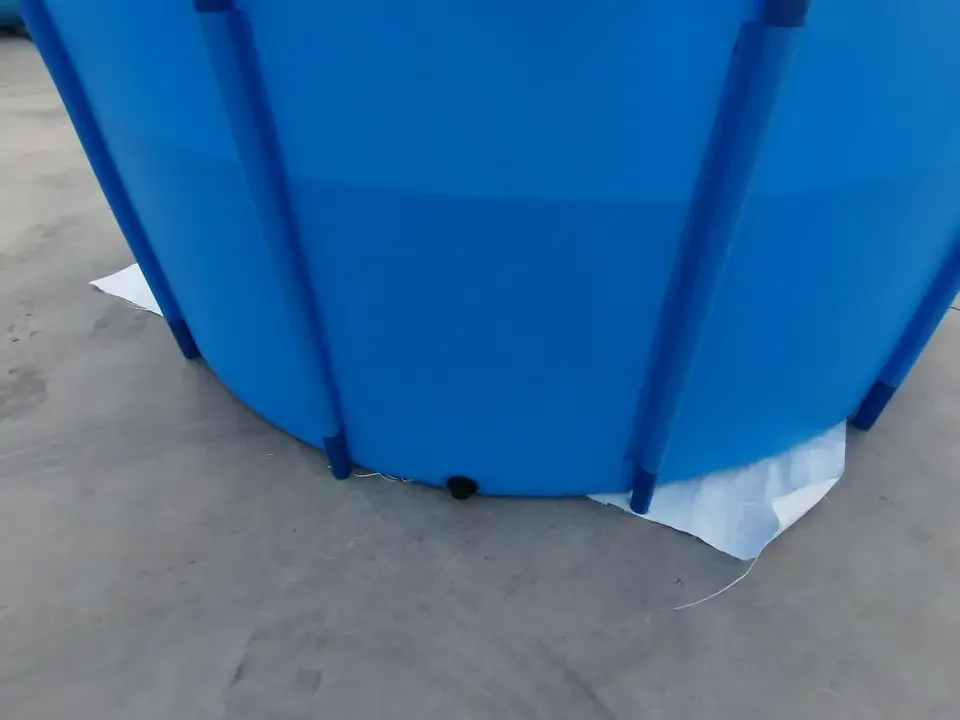 Moveable Pvc Fish Pond Tank Plastic Farming Blue Capacity Aquariums & Accessories Sustainable Plastic Koi Fish Pond