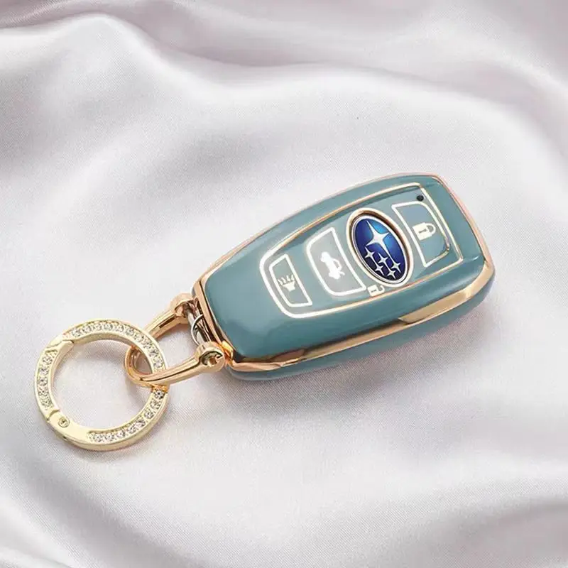 Free sample jingyuqin 3 Buttons Modified Flip Folding Remote Key Sleeve For Subaru Forester XV Legacy Outback Fob Key Cover