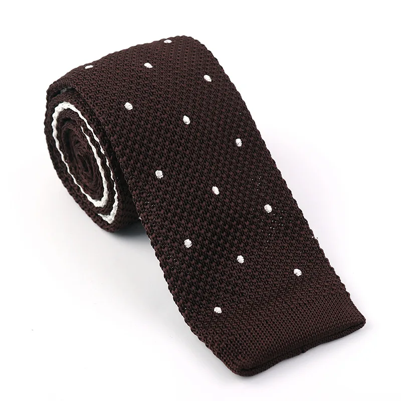 Custom Silk Ties For Men Italian Sublimation Neckties Silk Wholesale Jacquard Dot Cravate pour homme