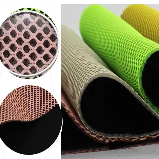 double tones fashionable breathable air mesh fabric sandwich 3d mesh fabric for summer season