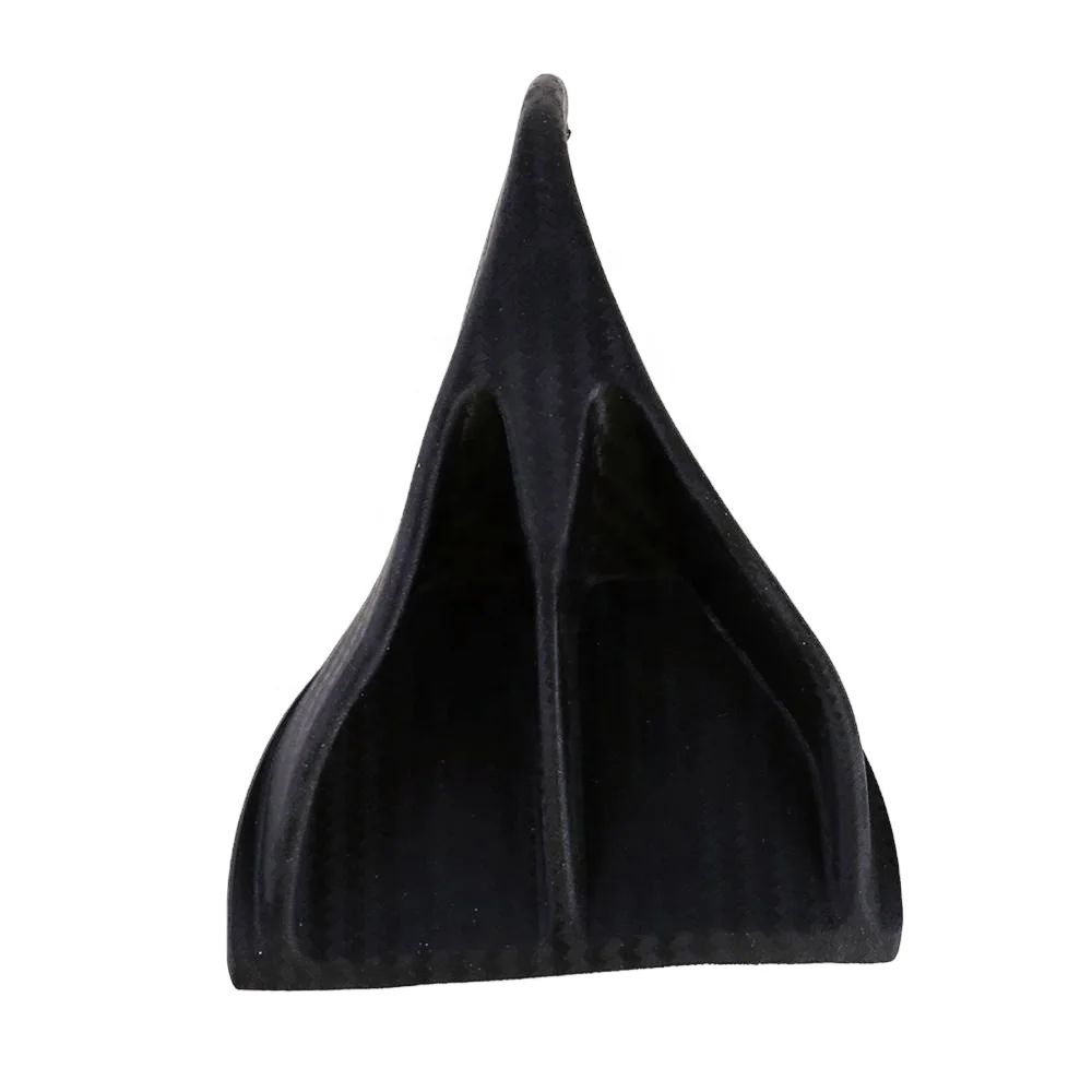 
Carbon Fiber Shark Fin Kit Diffuser Spoiler Roof Wing Windshield Vortex Generator for Windscreen Roof Spoiler Bumper 
