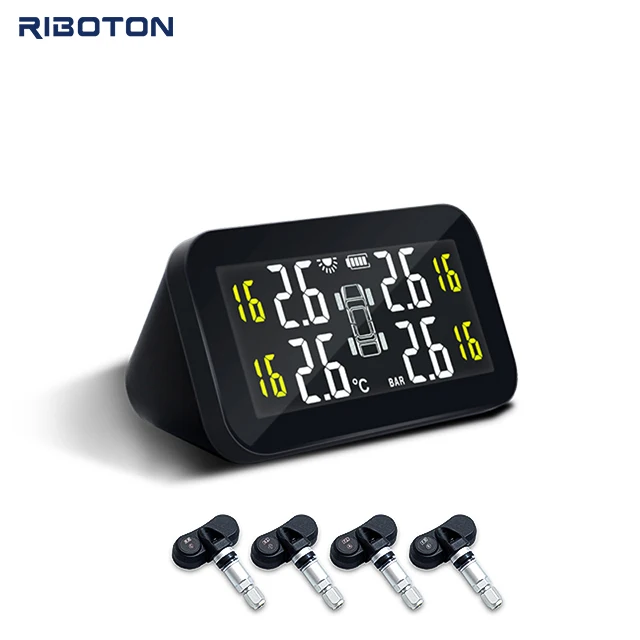 Хорошее качество система мониторинга давления в шинах 433,92 МГц солнечная панель водонепроницаемые колеса части ВНУТРЕННИЕ TPMS для автомобиля