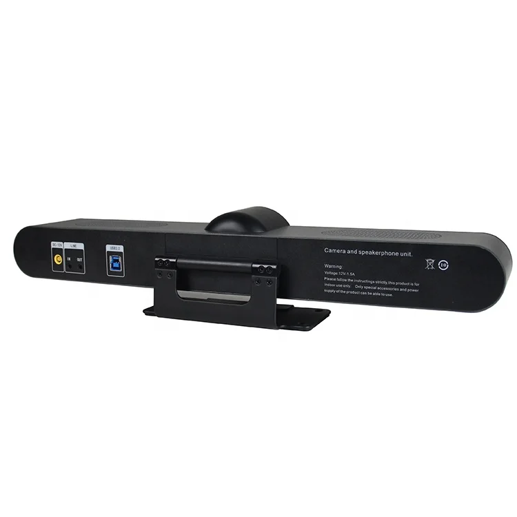 All in One 4K AI Auto Framing ePTZ Video Bar Meetings Video Call Web Camera with MIC Microphone