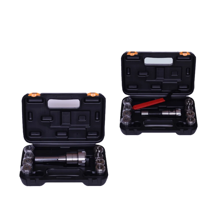 Cutters for turret milling machine are metric/imperial R8-ER32 set