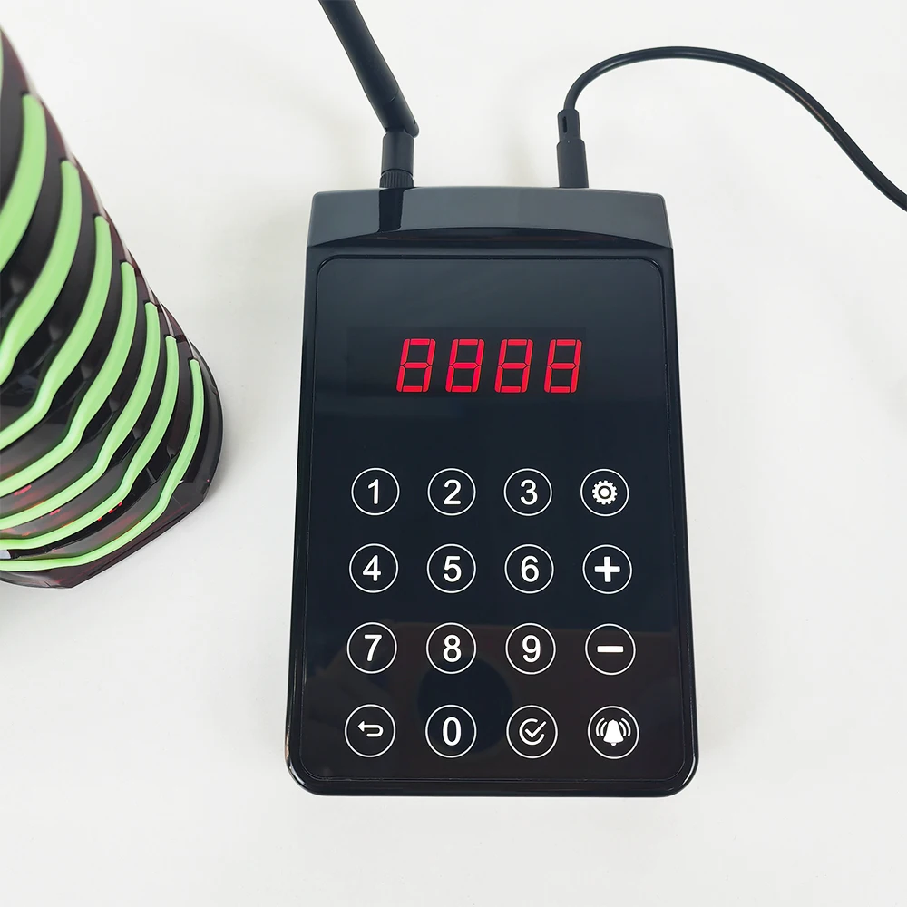 IP67 Waterproof 1000m Signal Range High Quality Restaurant Bar Cafe Wireless Take Food Guest Paging System
