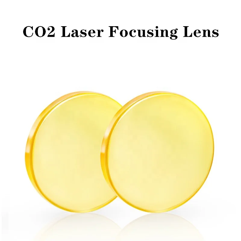 Zinc selenide focus lens 10.6um PVD CVD znse CO2 laser focusing lens for CNC laser cutting welding engraving marking machines