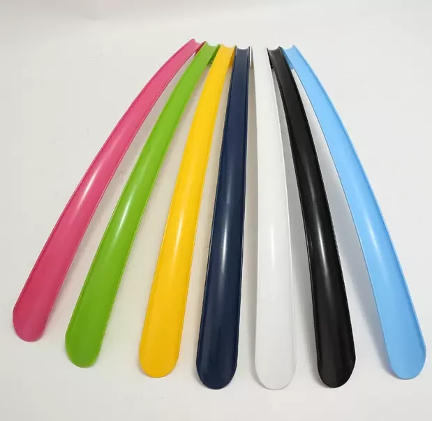 GREENSIDE Wholesale Sturdy Multi-functional Colorful Plastic Shoe Horn with  Long Handle