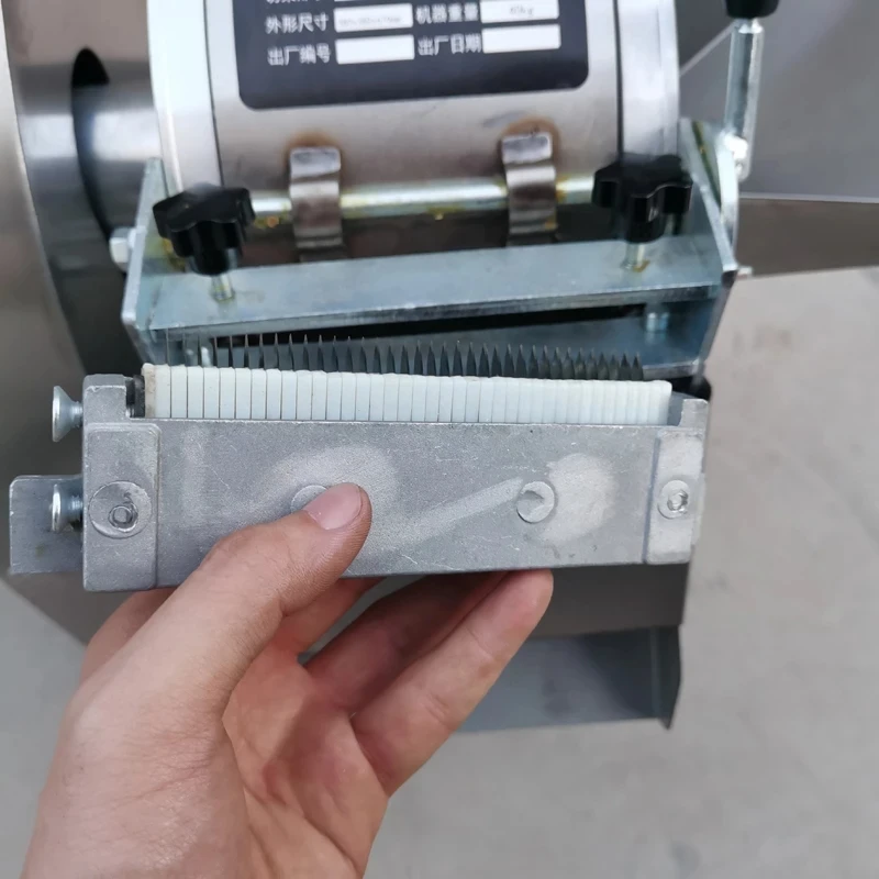 Commercial Potato Cutting Machine Electric Slicer Vegetables Cut Dicing Machine Ginger Cutter Shredder Food Processor