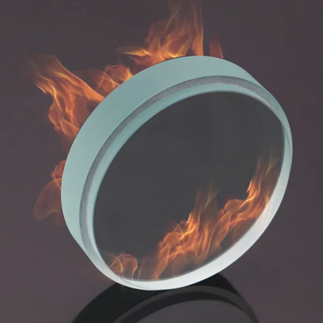 Heat-resistance 1200 degree Ceramics glass for fireplaces