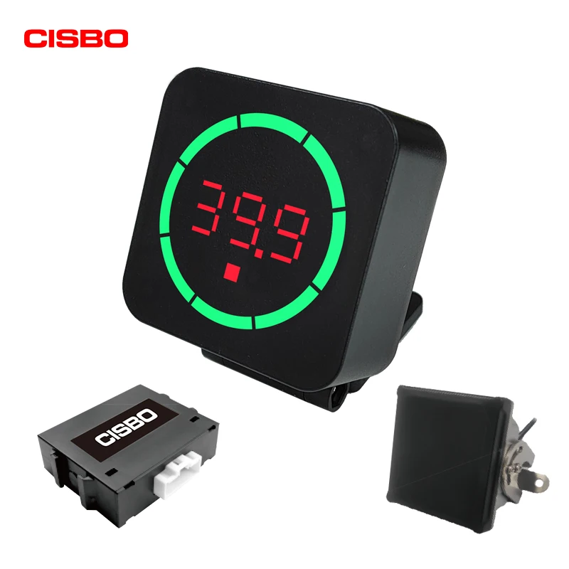 CISBO  antil collision radar sensor  programmable proximity warning alert system PWAS with data logger download APP