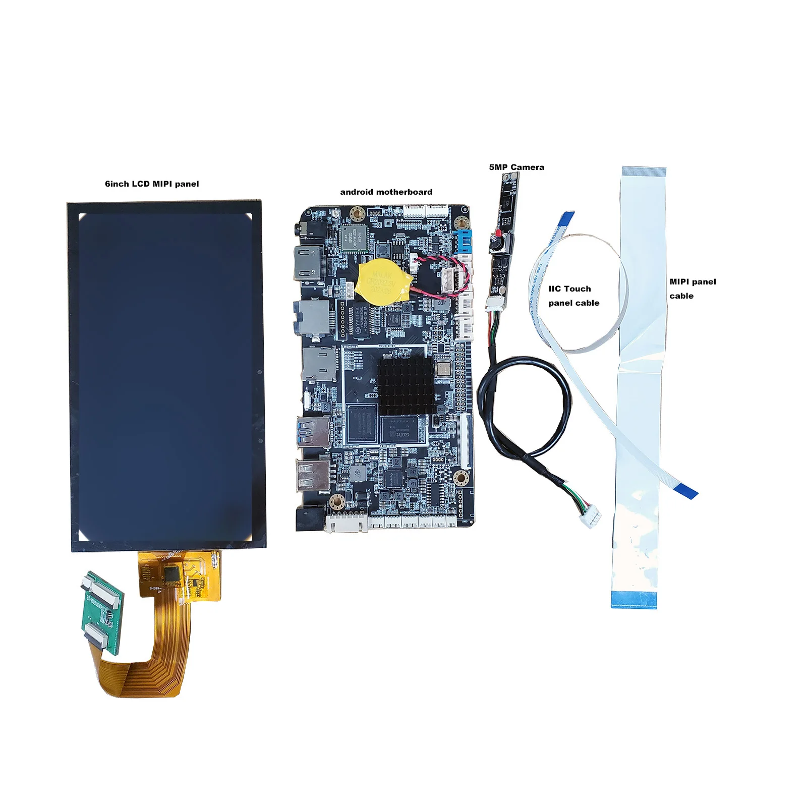 Доска android 4 Гб ОЗУ 10 дюймов ЖК-модуль 7 tft панель дисплея с платой водителя все в одном ПК 11 Плата