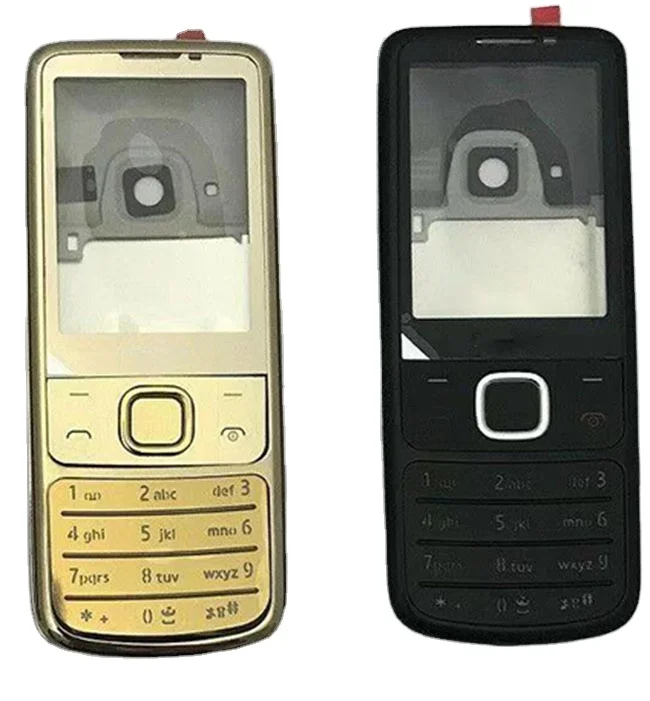  Чехол для nokia 6700C черный золотой серебряный чехол с полным покрытием 6700c
