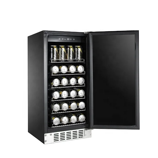 Factory custom quality outdoor style 85 liter built in refrigerator fridge and freezer for BBQ