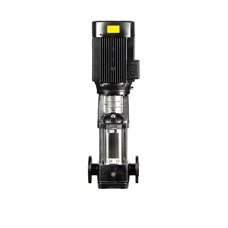 20HP Big Power Booster Vertical Multi Stage Pump 3 Phase High Lift 304SS OEM For Industrial