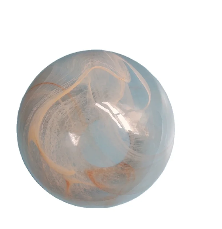 Manufacturers selling transparent globe cloud glass lampshade hotel lobby hanging ball