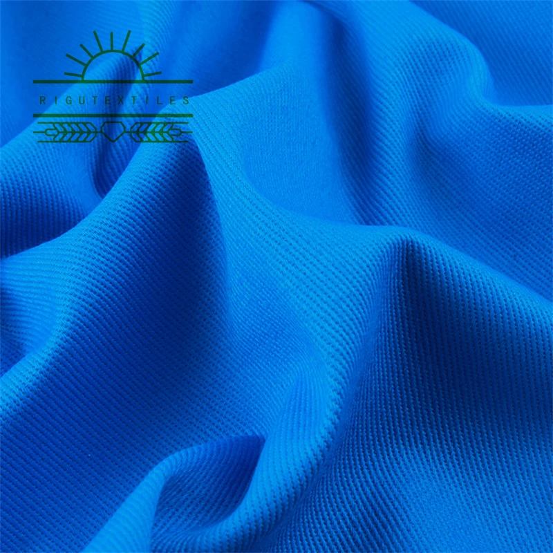 RIGU TextilesHigh Quality Polyester Cotton Woven 230GSM Plain Uniform Fabric For Workwear