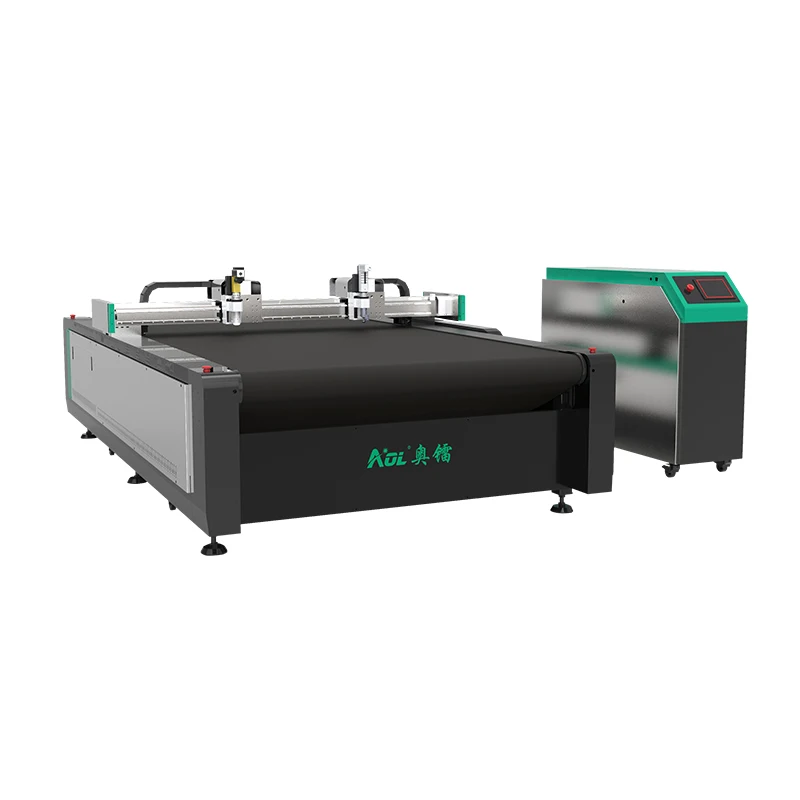 AOL Oscillating Knife Graphite Pad CNC Cutting Machine