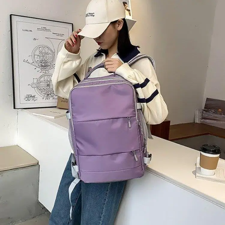 Outdoor Casual Daypack Independent Shoes Bag with usb backpack anti theft logo business laptop backpacks travel school bag