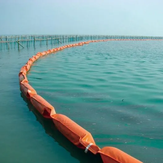 
WGV700 PVC Solid Float Rubber Boom For Oil Boom coated Fabric 