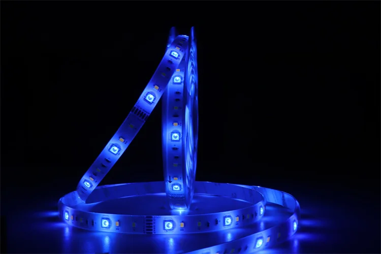 E-commerce Supplier 5m 10m 15m 20m 2835 IP65 Waterproof Flexible Ribbon Stripe DC 12V 5050 RGB LED Strips