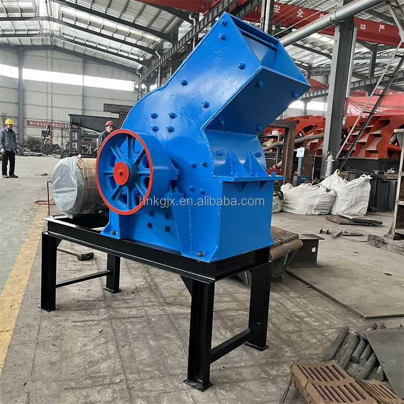 Large output PC600x600 motor hammer crusher Stone crusher Ore crusher