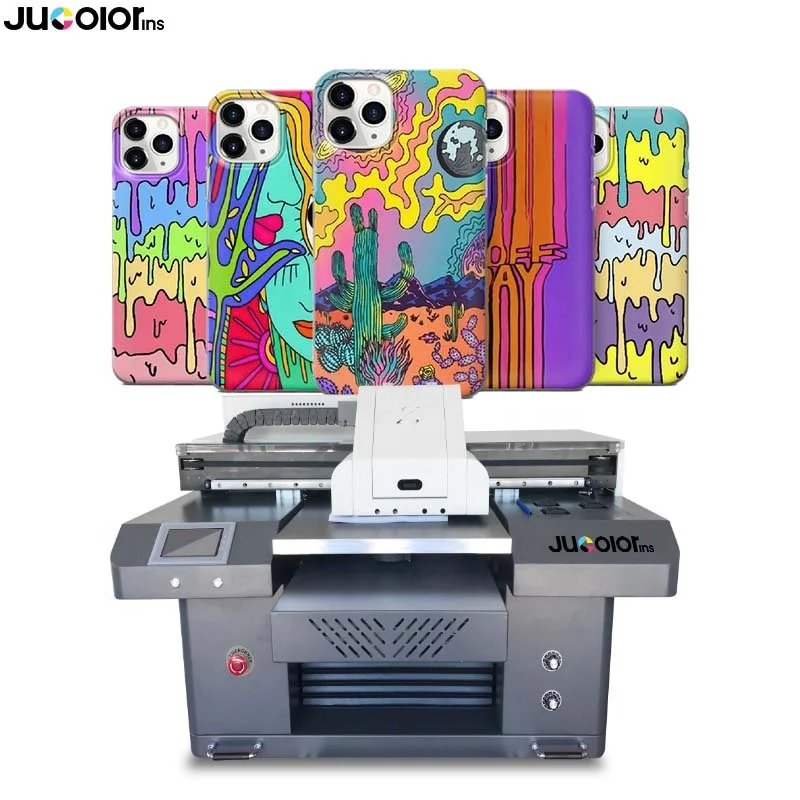 Jucolor CJ-UV4560D A2 UV Printer High Print Quality Printer 4060 For USB Bottle Mug Acrylic