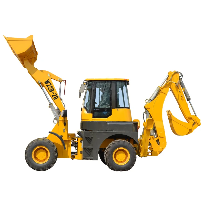 Top Supplier backhoe excavator loader 2 ton 3 ton 4 ton WZ28-20 High quality EPA Eur5 engine backhoe loaders china