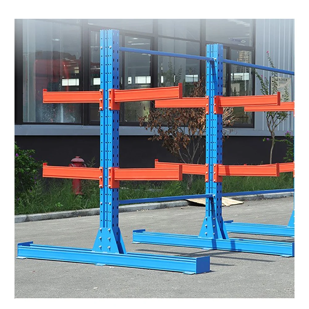 Heavy Duty Pallet Warehouse Rack Cantilever Storage Shelving for Stacking Pallets Premium Quality Rack for Warehousing Needs