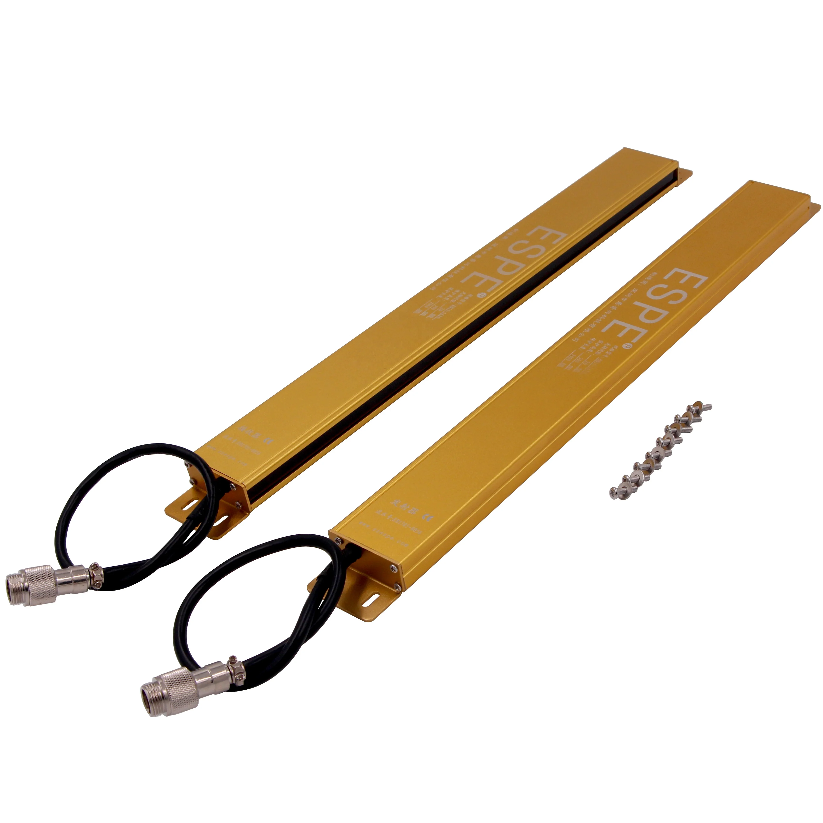 Ultra-thin enclosure EB15 series safety laser fence npn pnp sensor safety light curtain sensor barrier for small machine