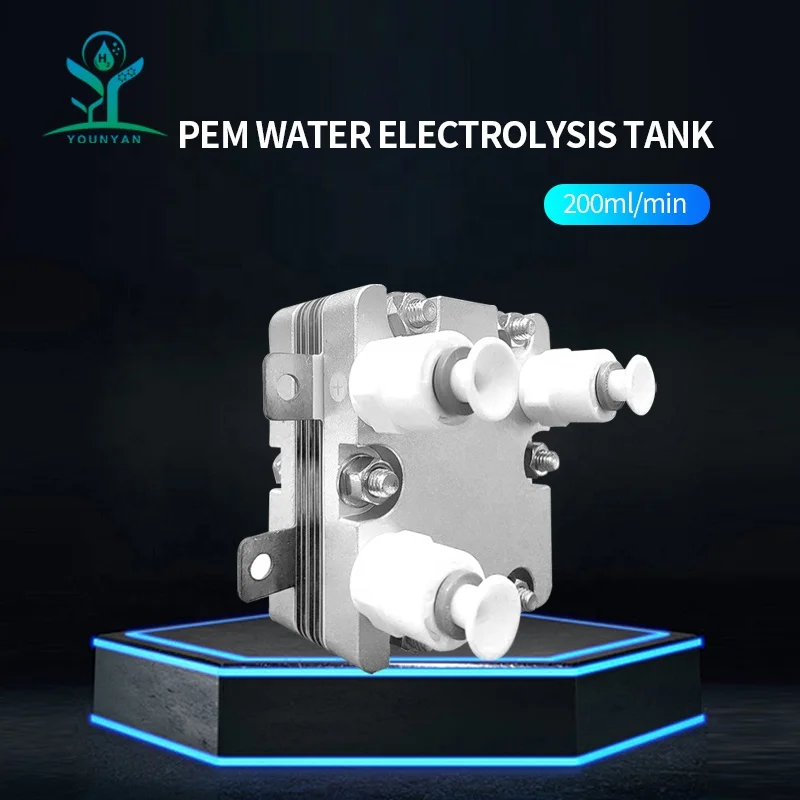CE Approval Industrial Green Micro Hydrogen PEM Electrolyzer Cell Generator 50Ml  100ML 200ML 400Ml 600ML 1200ML 2400ML 3000ML