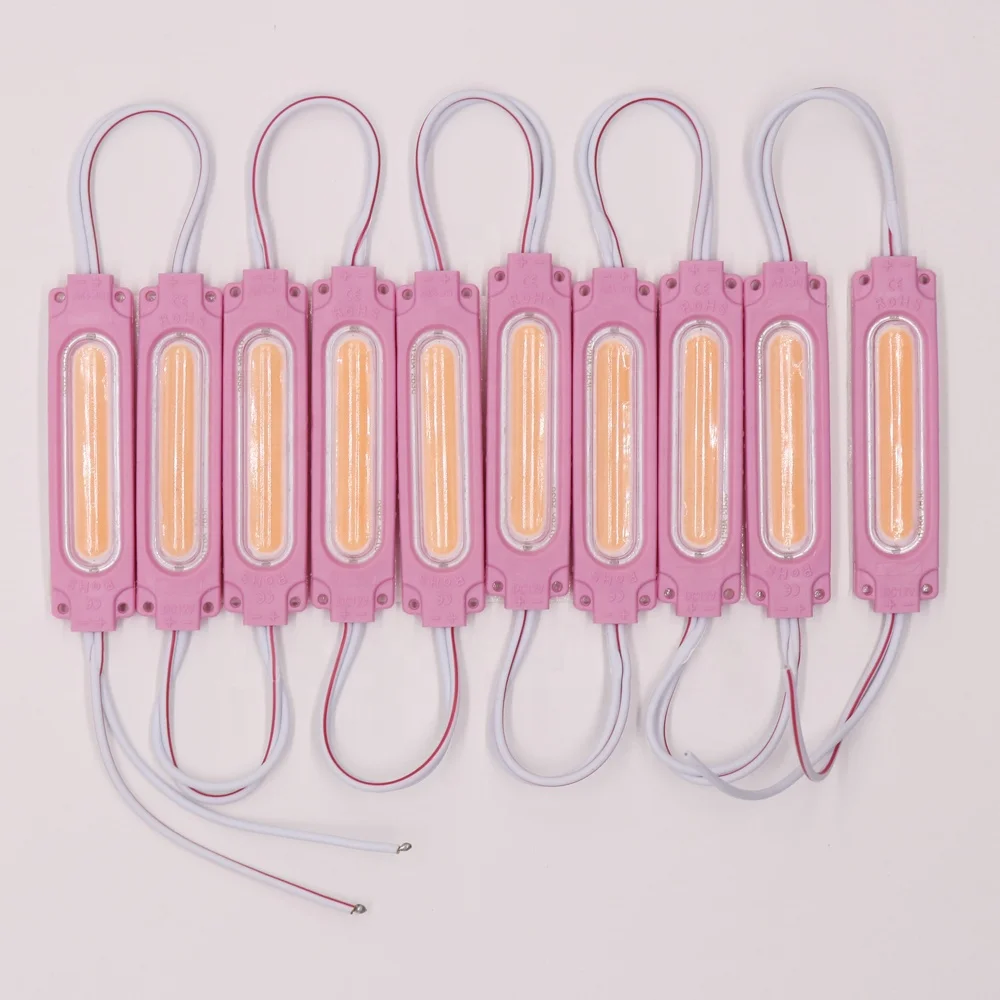 High Power 2W IP65 12V RGB Channel Letters LED Injection Modules With Lens COB Module LED