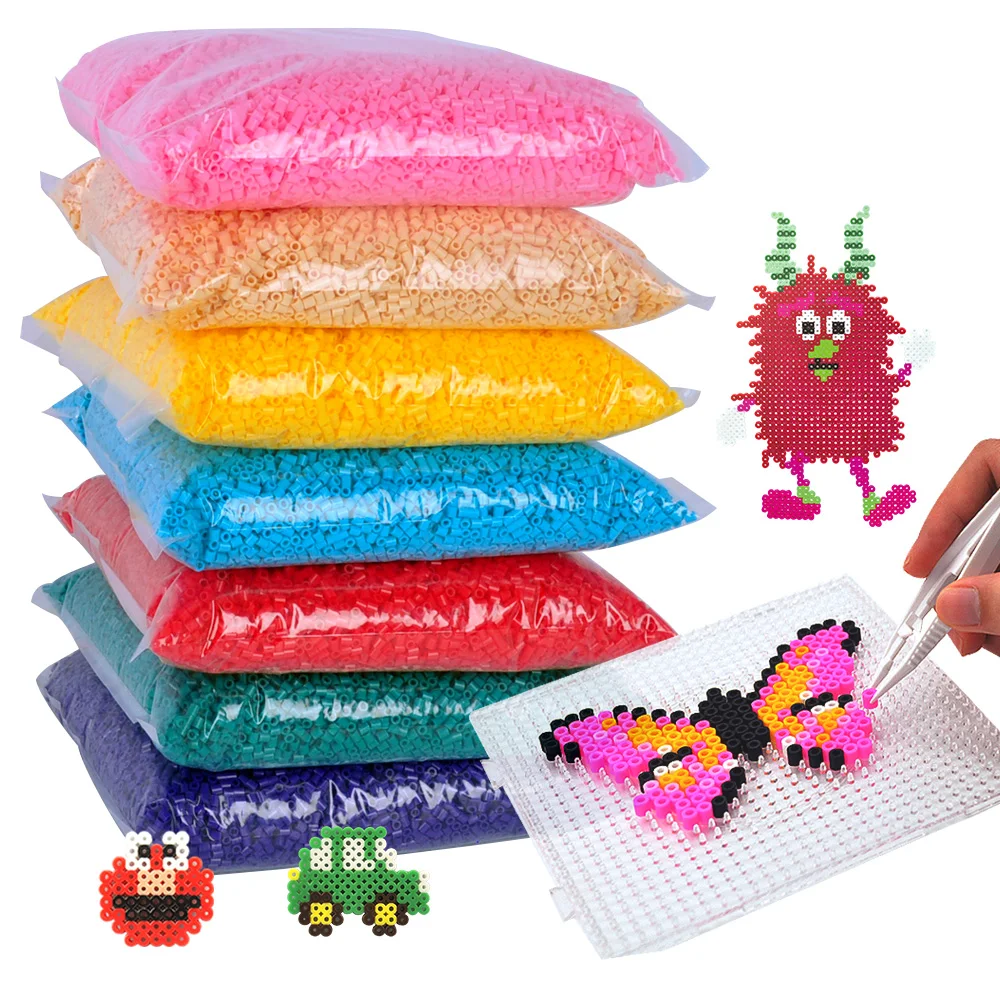 Горячие продать S-1kg 5 мм Artkal плавкий предохранитель бисер Perler 200 + цветов Хама