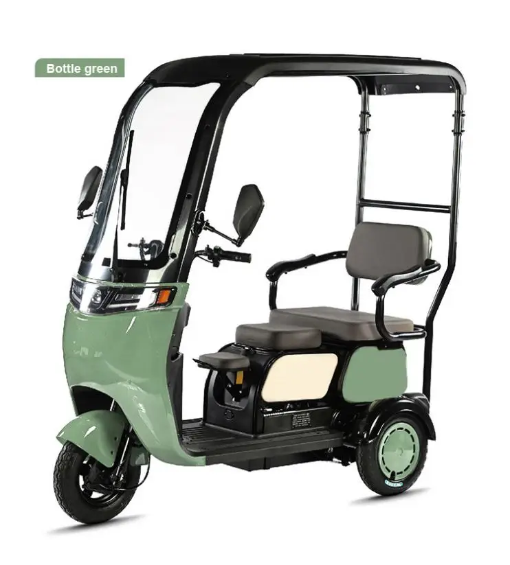 Wheel With Big Sea Water Pedal Tricycle/ Three Air Conditioner Adult Ev Vehicle Electric Motorized Carb Hub Motor 24V Tricycle