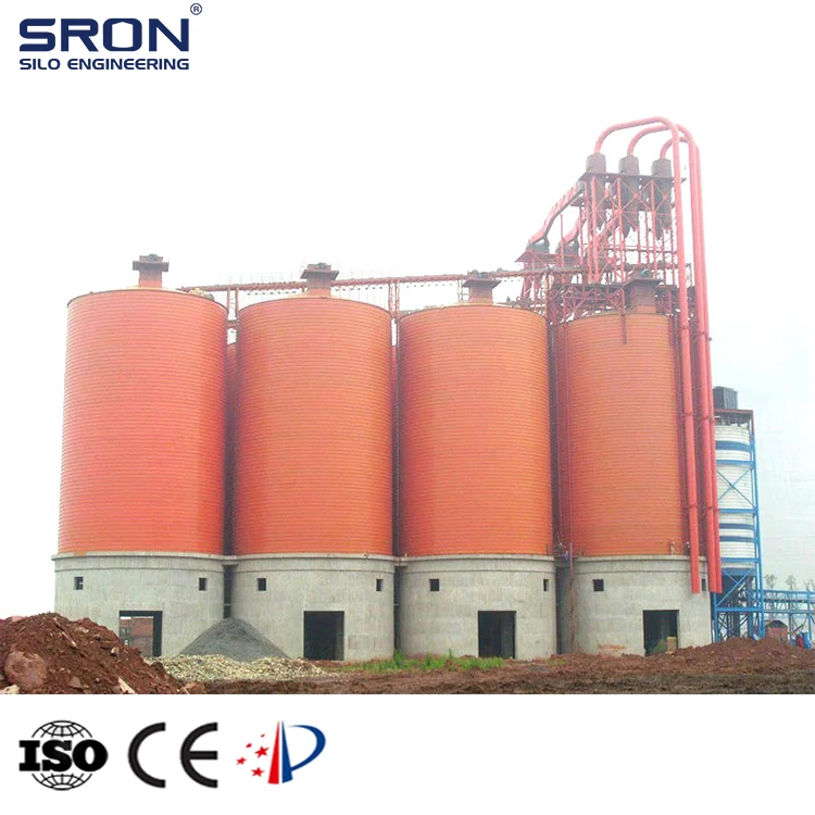 Sementti Siilo Capacity 300 т-7000 т инженеры производят силосы на вашем сайте