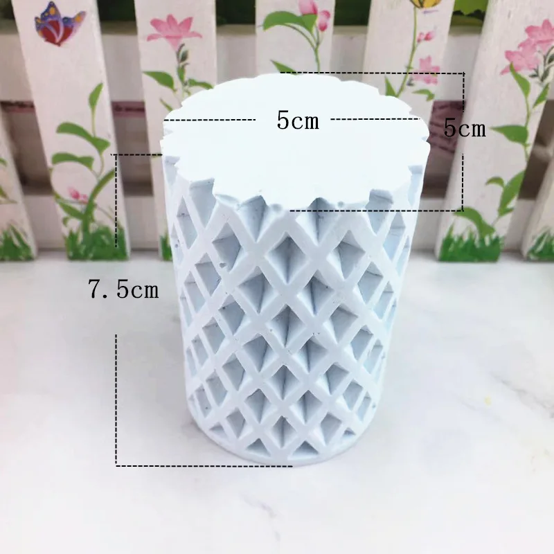 2023 Votive Epoxy Ritual Column Moldes Silicone Wax Cylinder Custom Round Candle Mold For Candle Making