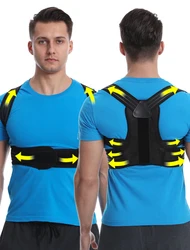 Amazon orthopedic adjustable belt humpback shoulder spine back brace support posture correctors belt for men and women