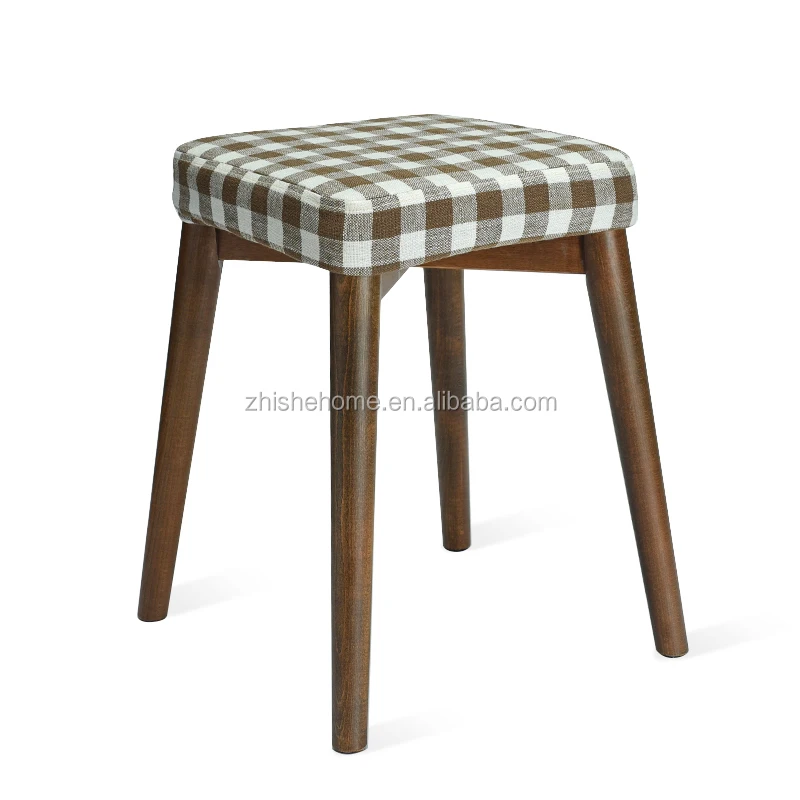 Высококачественная мебель из массива дерева, табурет для макияжа, оттоманка, стул для кухни, гостиной, ресторана, столовой