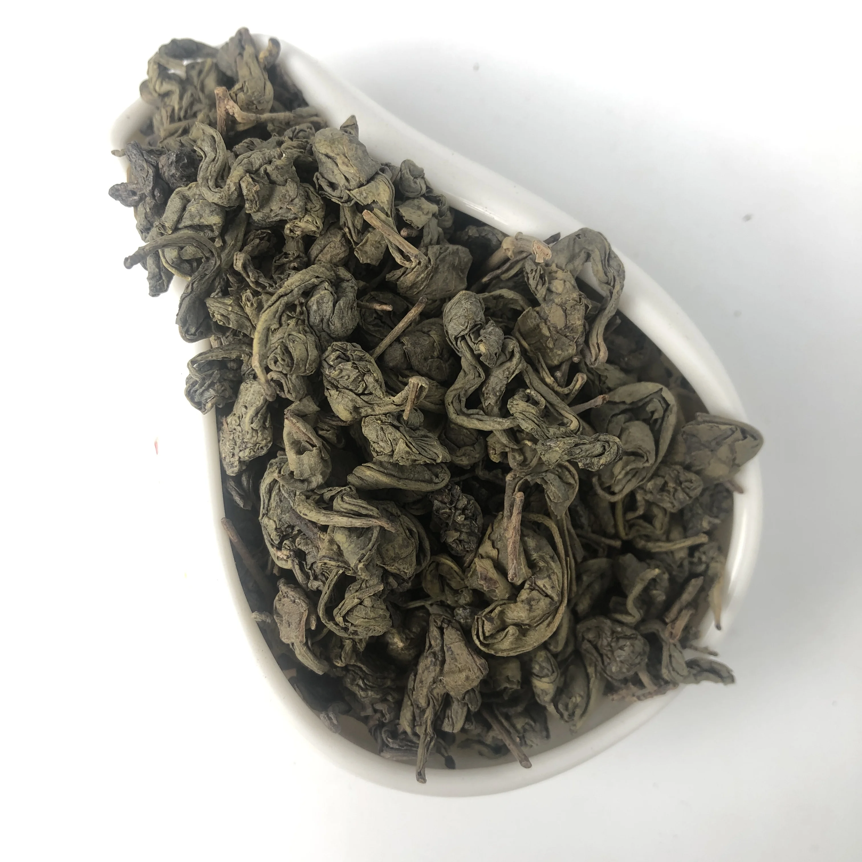 95 tea gunpowder tea  9501 9502 big round rolled Chinese green tea for Central Asia Uzbekistan