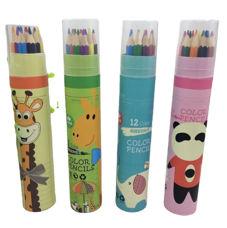 Цветной карандаш мультфильм карандаш