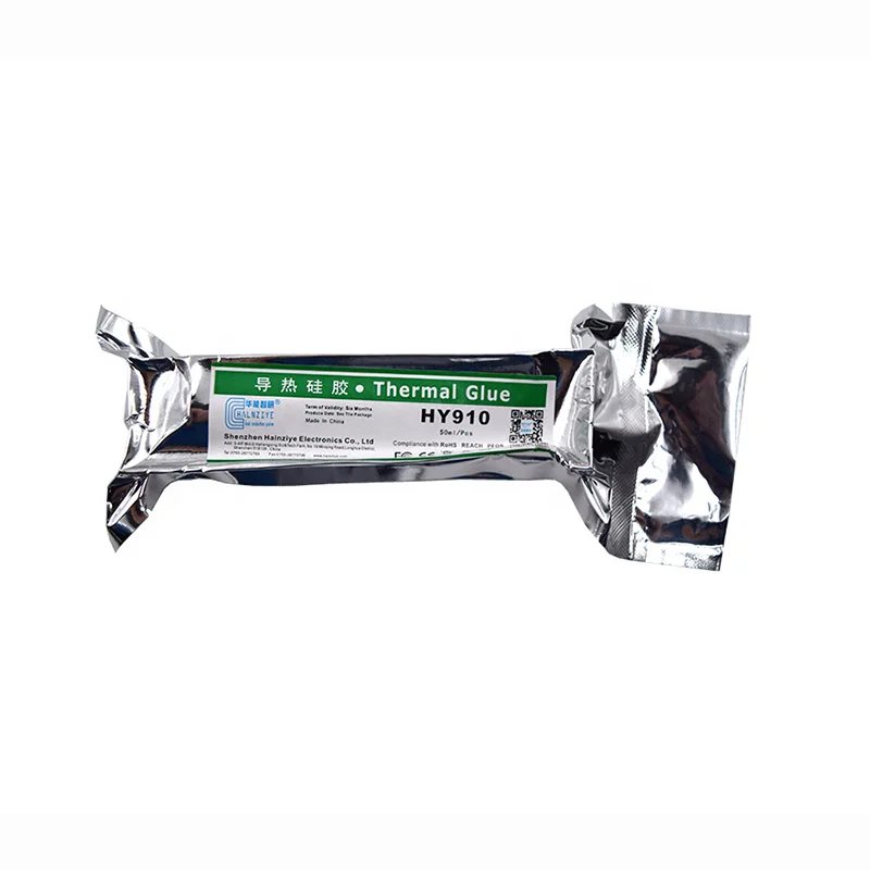 Effective heatsink  thermal glue for LED HY910 white 0.975w/m-k 5g